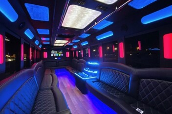 Santa Fe Limousine Bus Interior